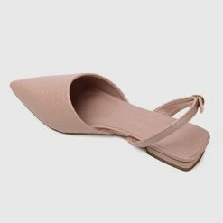 Milliot & Co Disney Mickey Magnificent Pointed Toe Slip Ons & Espadrilles (Pink)