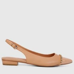 Milliotandco Jakki Pointed Toe Slip Ons & Espadrilles (Light Coral)