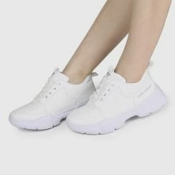 Milliotandco WTP Hundred Acre Wood Rounded Toe Female Sneakers (White)