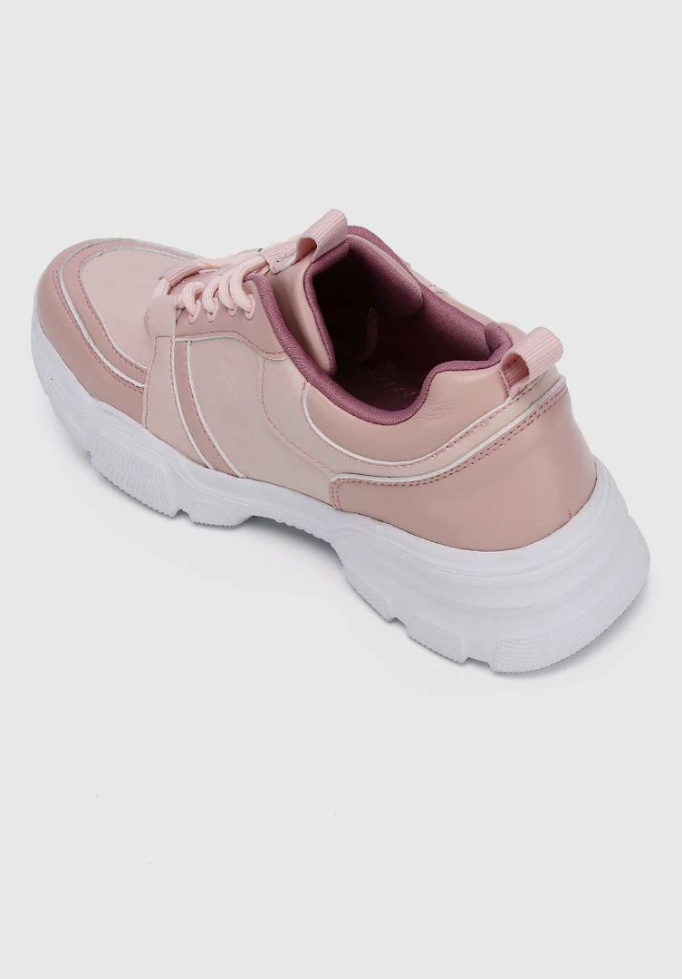 Milliotandco Shoes WTP Hundred Acre Wood Rounded Toe Female Sneakers (Pale Red Violet)
