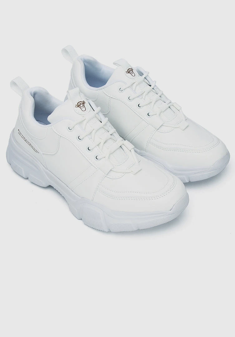 Milliotandco WTP Hundred Acre Wood Rounded Toe Male Sneakers (White) Shoes