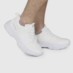 Milliotandco WTP Hundred Acre Wood Rounded Toe Male Sneakers (White) Shoes