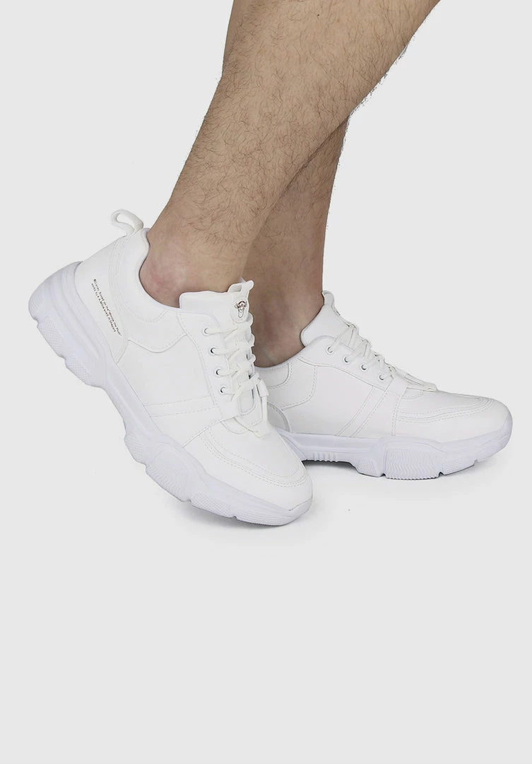 Milliotandco WTP Hundred Acre Wood Rounded Toe Male Sneakers (White) Shoes