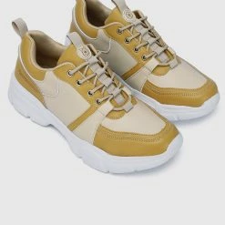 Milliotandco WTP Hundred Acre Wood Rounded Toe Male Sneakers (Yellow)