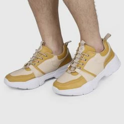 Milliotandco WTP Hundred Acre Wood Rounded Toe Male Sneakers (Yellow)