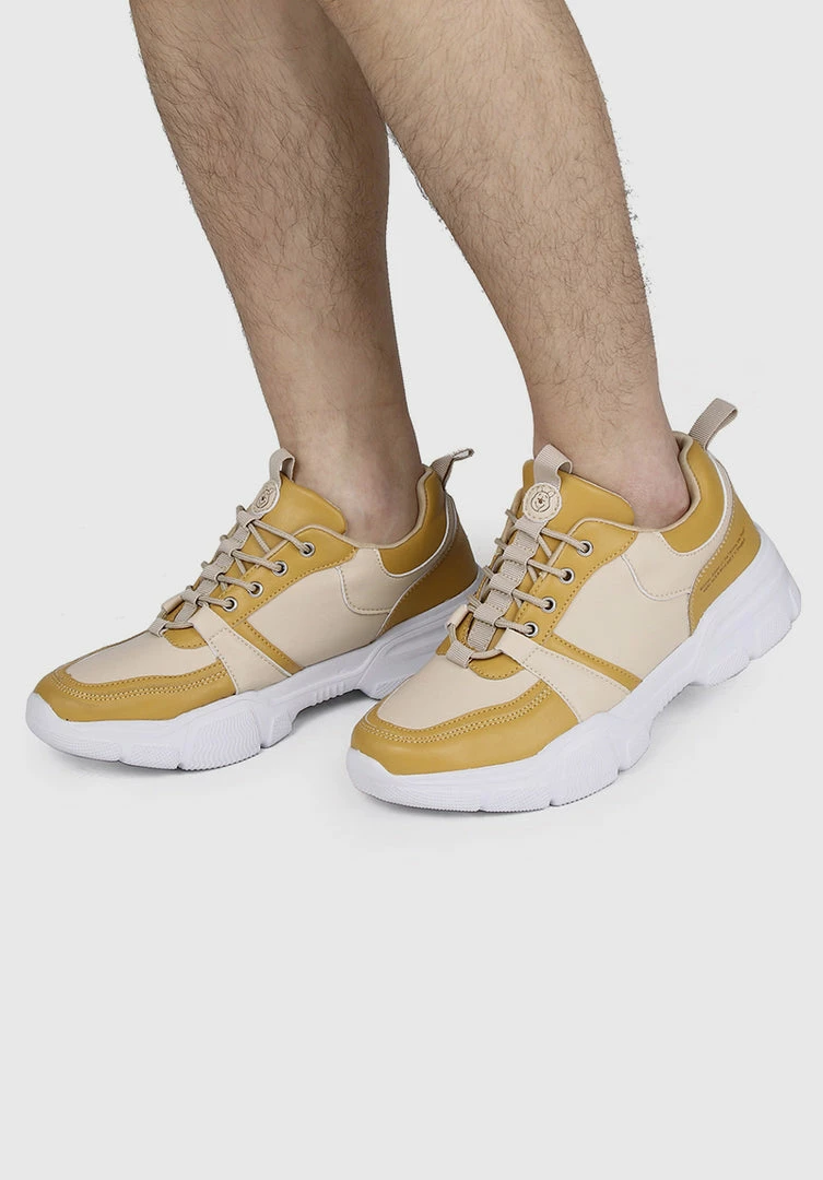 Milliotandco WTP Hundred Acre Wood Rounded Toe Male Sneakers (Yellow)