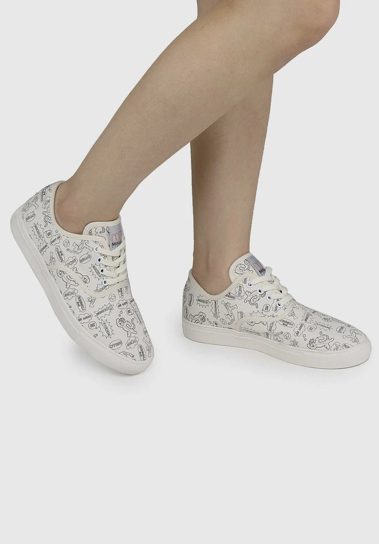 Milliotandco Shoes WTP New Adventure Rounded Toe Female (White)