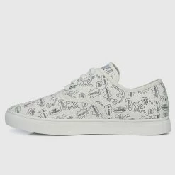 Milliotandco WTP New Adventure Rounded Toe Male Sneakers (White)