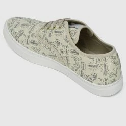 Milliotandco Shoes WTP New Adventure Rounded Toe Male Sneakers (Beige)