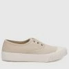 Milliotandco Tommie Rounded Toe Sneakers (Khaki) Shoes