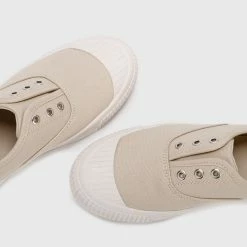 Milliotandco Tommie Rounded Toe Sneakers (Khaki) Shoes