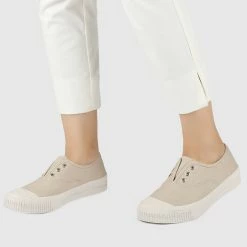 Milliotandco Tommie Rounded Toe Sneakers (Khaki) Shoes