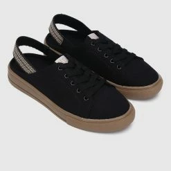 Milliotandco WTP True Friend Rounded Toe Sneakers (Black)