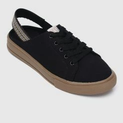 Milliotandco WTP True Friend Rounded Toe Sneakers (Black)