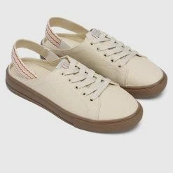 Milliotandco WTP True Friend Rounded Toe Sneakers (Beige) Shoes