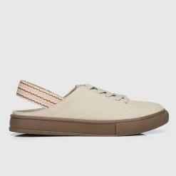 Milliotandco WTP True Friend Rounded Toe Sneakers (Beige) Shoes