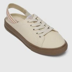 Milliotandco WTP True Friend Rounded Toe Sneakers (Beige) Shoes