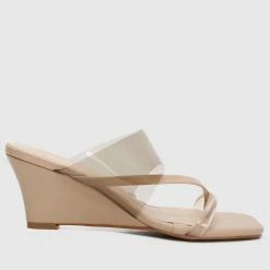 Milliotandco Shoes Kristia Thong Wedges (Nude)