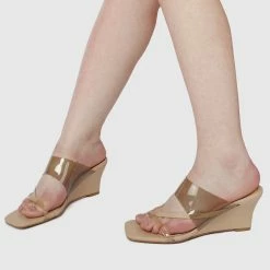 Milliotandco Shoes Kristia Thong Wedges (Nude)