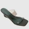 Milliotandco Shoes Kristia Thong Wedges (Green)