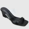Milliotandco Amazing Open Toe Wedges (Black)