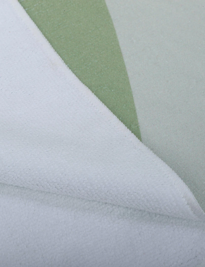 Milliotandco The Home Edit Mabli Printed Beach Mat (Light Green)