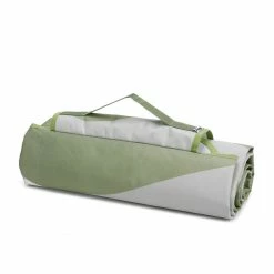 Milliotandco Poppy Printed Picnic Mat (Olive) The Home Edit