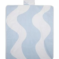 Milliotandco The Home Edit Poppy Printed Picnic Mat (Sky Blue)