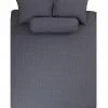 Milliotandco Danyl Checked SS 3-pc Fitted Sheet Set (Black) The Home Edit