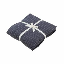 Milliotandco Danyl Checked SS 3-pc Fitted Sheet Set (Black) The Home Edit