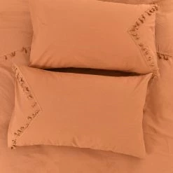 Milliotandco Gavy Pillowcases (2 In 1) (Cinnamon) The Home Edit