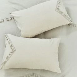 Milliotandco The Home Edit Gavy Pillowcases (2 In 1) (Beige)