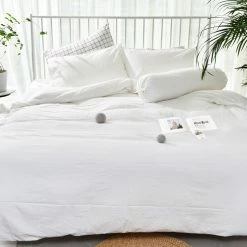 Milliotandco Vette SS 3-pc Fitted Sheet Set (White)