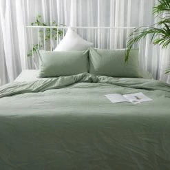 Milliotandco Vette Q 4-pc Fitted Sheet Set (Spring Green)