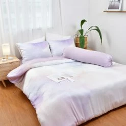 Milliotandco Mythical Fantasy King Quilt Cover Set (5pcs) Lavender The Home Edit