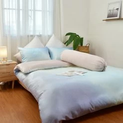 Milliotandco Make-Believe King Quilt Cover Set (5pcs) Aquamarine The Home Edit