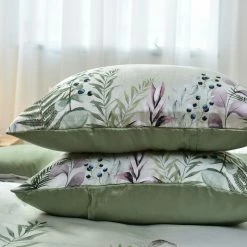 Milliotandco Elysian Fields Pillowcases Set (2pcs) Light Green