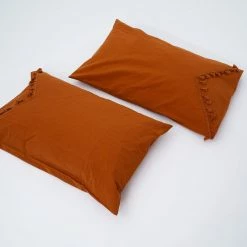Milliotandco Gavy Pillowcases (2 In 1) (Cinnamon) The Home Edit