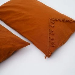 Milliotandco Gavy Pillowcases (2 In 1) (Cinnamon) The Home Edit