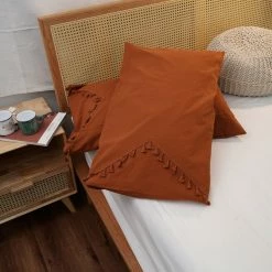 Milliotandco Gavy Pillowcases (2 In 1) (Cinnamon) The Home Edit