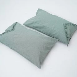 Milliotandco The Home Edit Gavy Pillowcases (2 In 1) (Spring Green)