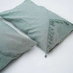Milliotandco The Home Edit Gavy Pillowcases (2 In 1) (Spring Green)