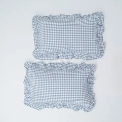 Milliotandco Hedy Pillowcases (2 In 1) (Light Blue)