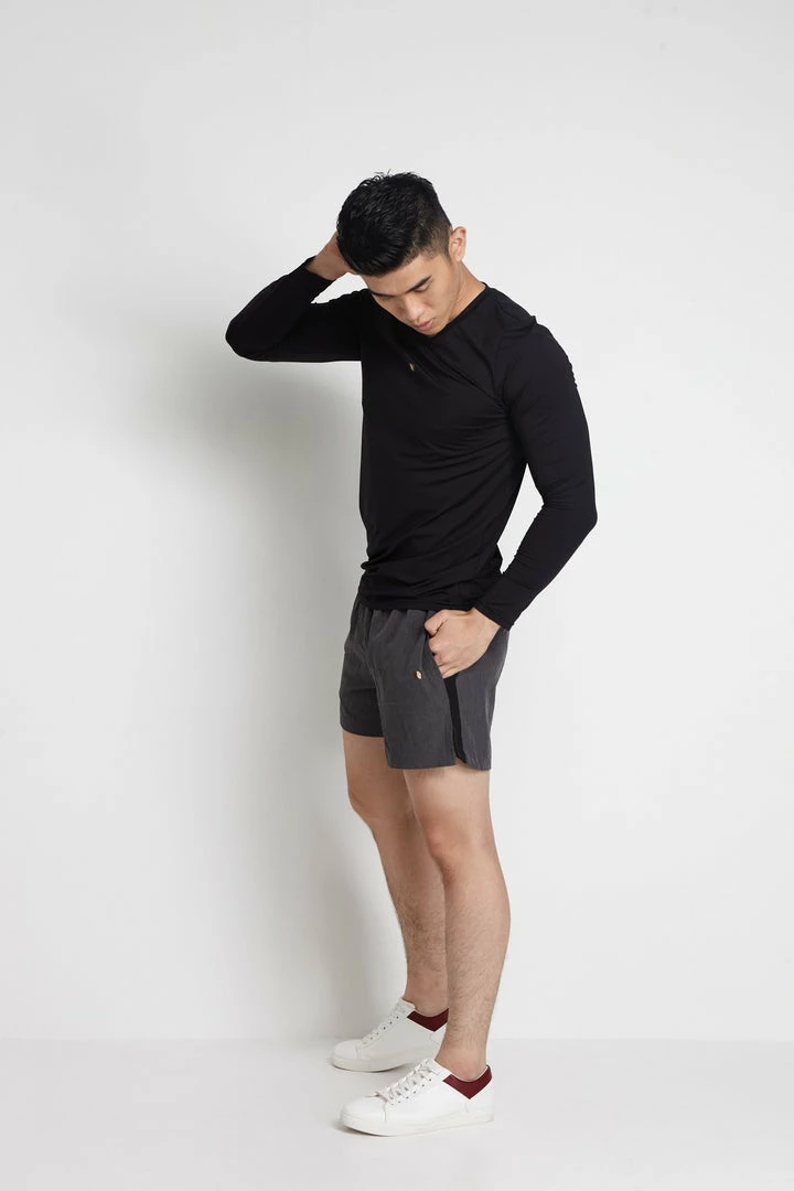 Milliotandco Badr Men Shorts (Iron) Activewear