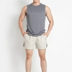 Milliotandco Activewear Badr Men Shorts (Smoke)