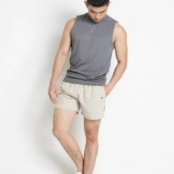 Milliotandco Activewear Badr Men Shorts (Smoke)
