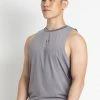 Milliotandco Yaakov Men Sleevesless Top (Grey) Activewear