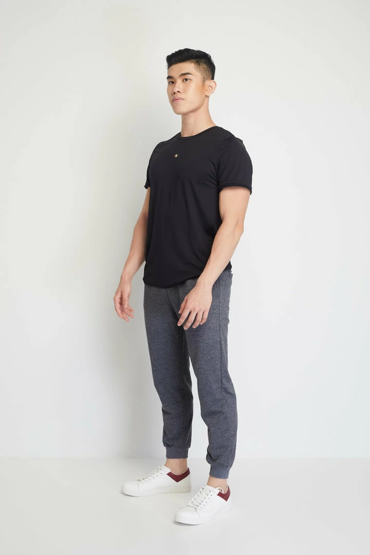 Milliotandco Activewear Jensen Men Short Sleeves Top (Black)