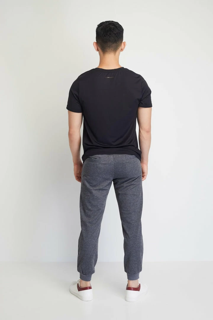 Milliotandco Activewear Jensen Men Short Sleeves Top (Black)