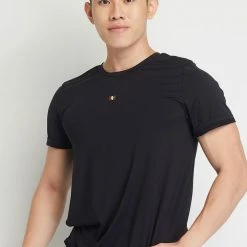 Milliotandco Activewear Jensen Men Short Sleeves Top (Black)